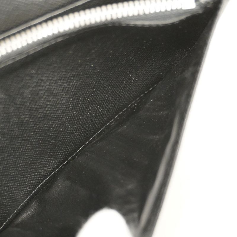 Louis Vuitton Damier Graphite Portefeuille Blazer N62665 Black Men's Long Wallet