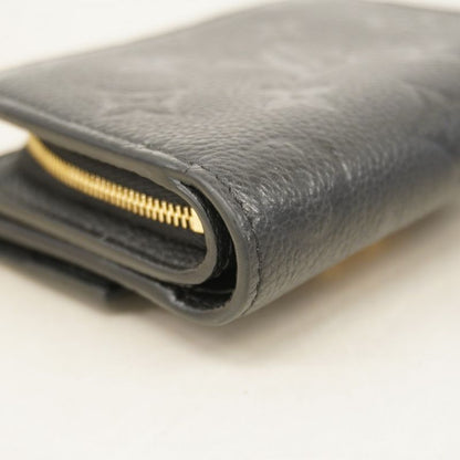 Louis Vuitton Monogram And Empreinte Portefeuille Metis Compact M80880 Noir