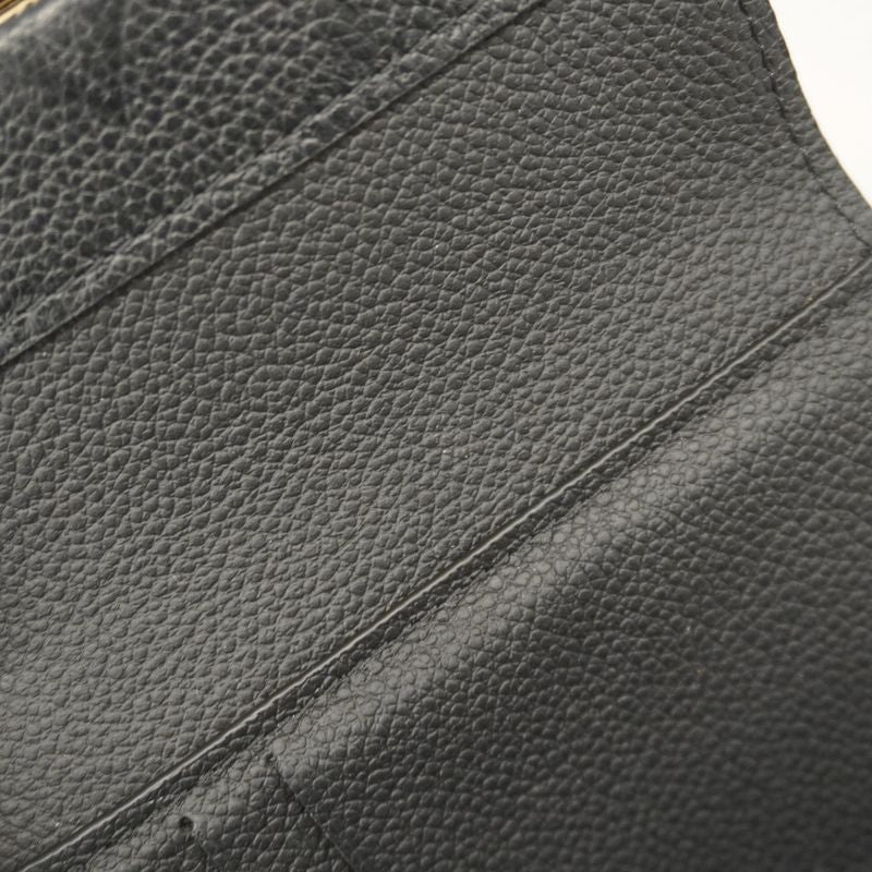 Louis Vuitton Monogram And Empreinte Portefeuille Metis Compact M80880 Noir