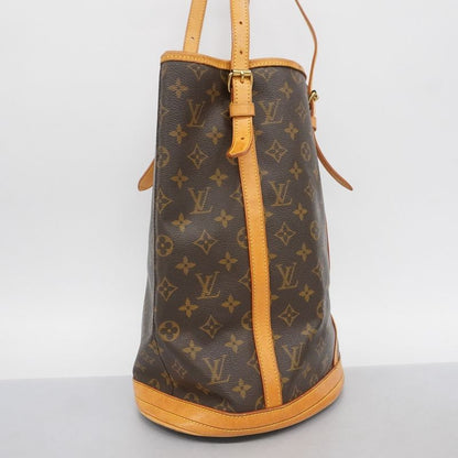 Louis Vuitton Tote Bag Monogram Bucket GM M42236 Brown Ladies