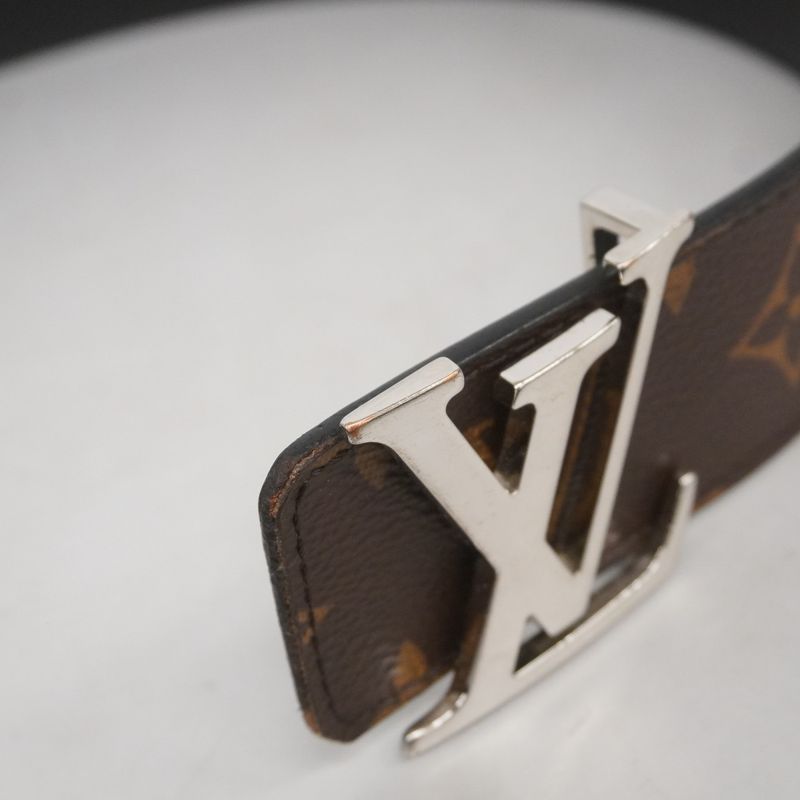 Louis Vuitton Belt Monogram Santure LV Initials 40mm (157in) M9821 Brown Men