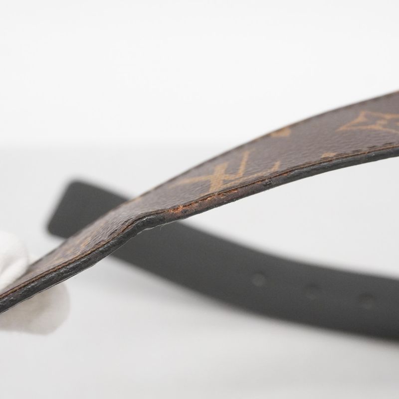 Louis Vuitton Belt Monogram Santure LV Initials 40mm (157in) M9821 Brown Men
