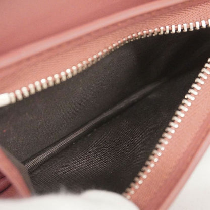 Gucci Wallet GG Blooms 453176 PVC Beige Multicolor Silver Hardware Women