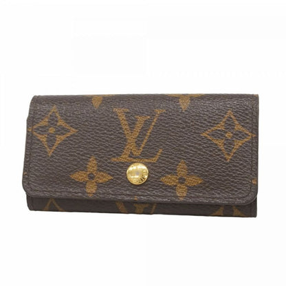 Louis Vuitton Key Case Monogram Multicles 4 M62631 Brown Men Women Unisex