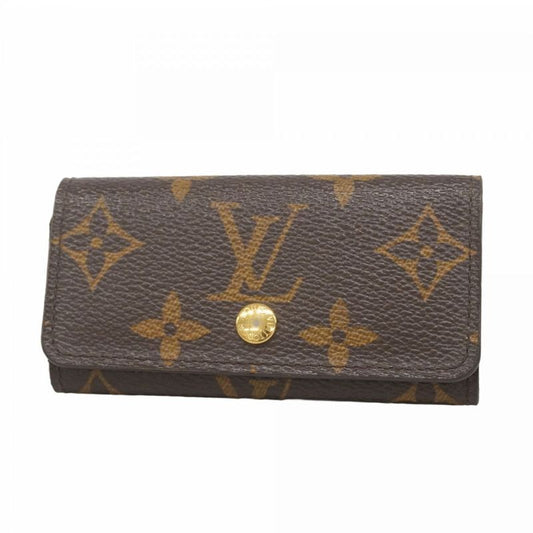 Louis Vuitton Key Case Monogram Multicles 4 M62631 Brown Men Women Unisex