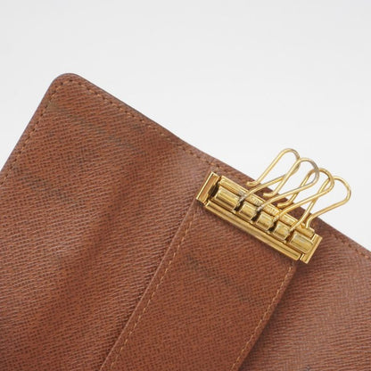 Louis Vuitton Key Case Monogram Multicles 4 M62631 Brown Men Women Unisex
