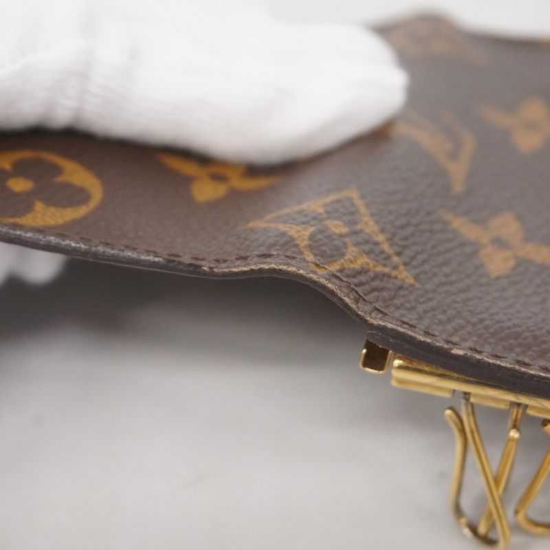 Louis Vuitton Key Case Monogram Multicles 4 M62631 Brown Men Women Unisex