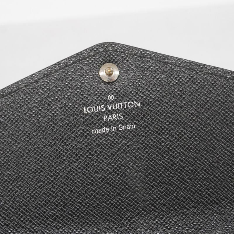 Louis Vuitton Epi Portefeuille Sarah M60582 Noir Black Women