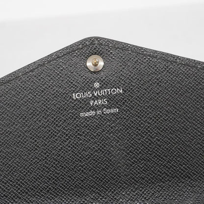 Louis Vuitton Epi Portefeuille Sarah M60582 Noir Black Women