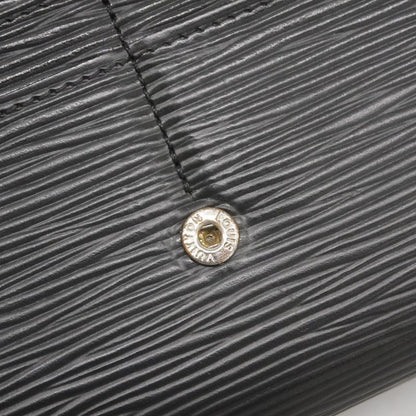 Louis Vuitton Epi Portefeuille Sarah M60582 Noir Black Women