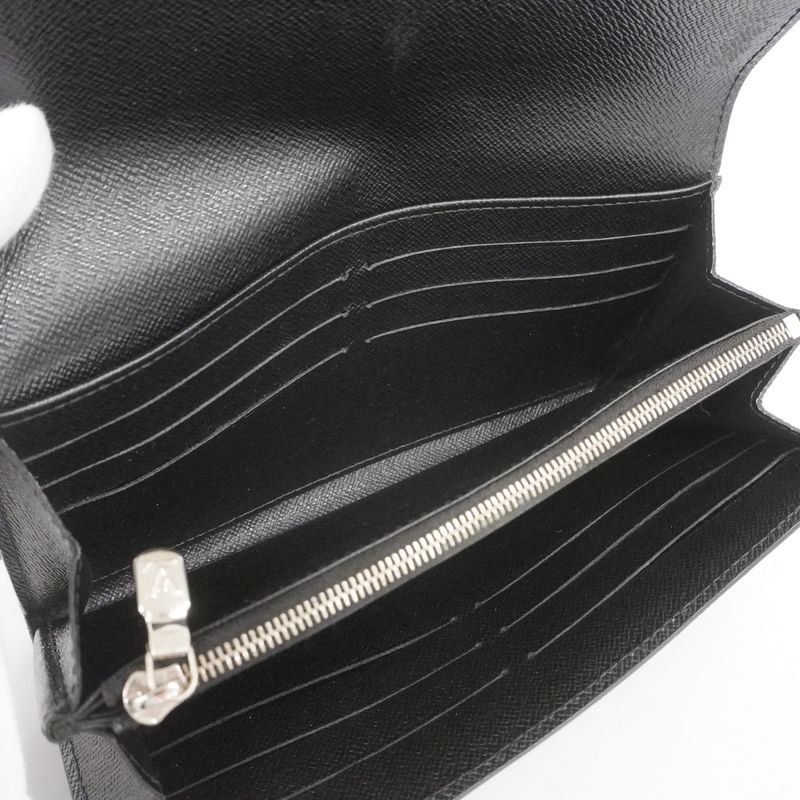 Louis Vuitton Epi Portefeuille Sarah M60582 Noir Black Women