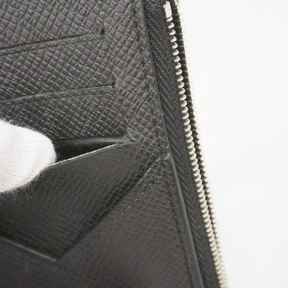 Louis Vuitton Coin Case Taiga Coin Card Holder M62914 Noir Black Men's