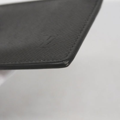 Louis Vuitton Coin Case Taiga Coin Card Holder M62914 Noir Black Men's