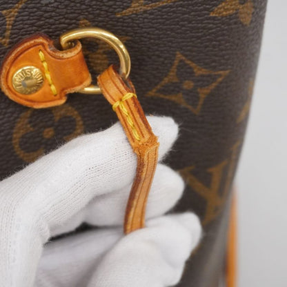 Louis Vuitton Tote Bag Monogram Neverfull MM M40156 Brown Ladies