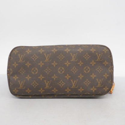 Louis Vuitton Tote Bag Monogram Neverfull MM M40156 Brown Ladies