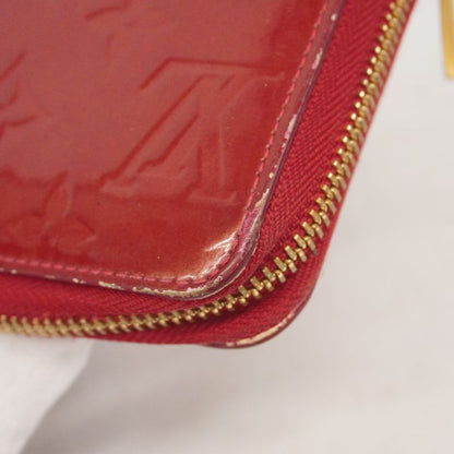 Louis Vuitton Long Wallet Vernis Zippy Wallet M91981 Pomme D'amour Ladies