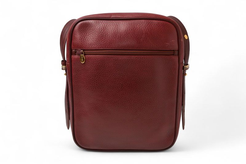 Cartier Shoulder Bag Crossbody 2way Must Line Cartier Vertical Shape Bag