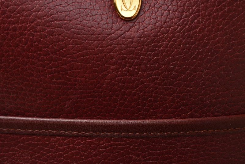 Cartier Shoulder Bag Crossbody 2way Must Line Cartier Vertical Shape Bag