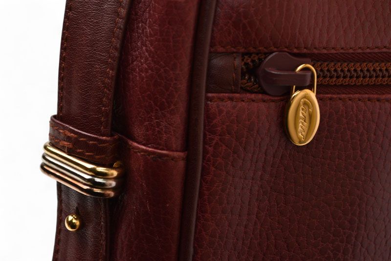 Cartier Shoulder Bag Crossbody 2way Must Line Cartier Vertical Shape Bag