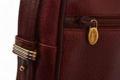 Cartier Shoulder Bag Crossbody 2way Must Line Cartier Vertical Shape Bag