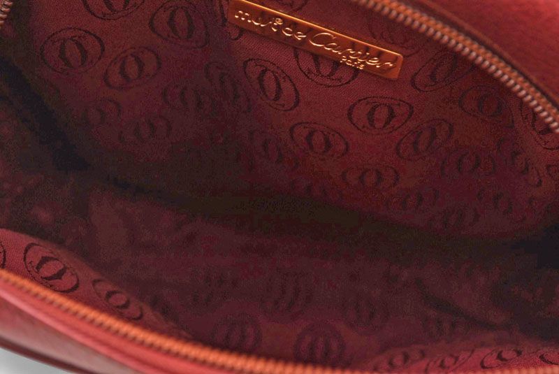 Cartier Shoulder Bag Crossbody 2way Must Line Cartier Vertical Shape Bag