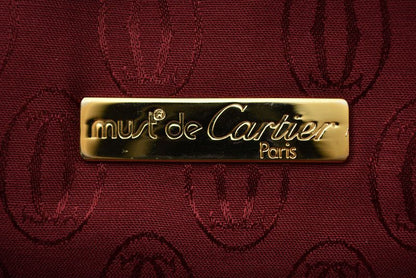 Cartier Shoulder Bag Crossbody 2way Must Line Cartier Vertical Shape Bag