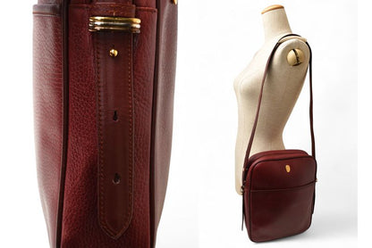 Cartier Shoulder Bag Crossbody 2way Must Line Cartier Vertical Shape Bag