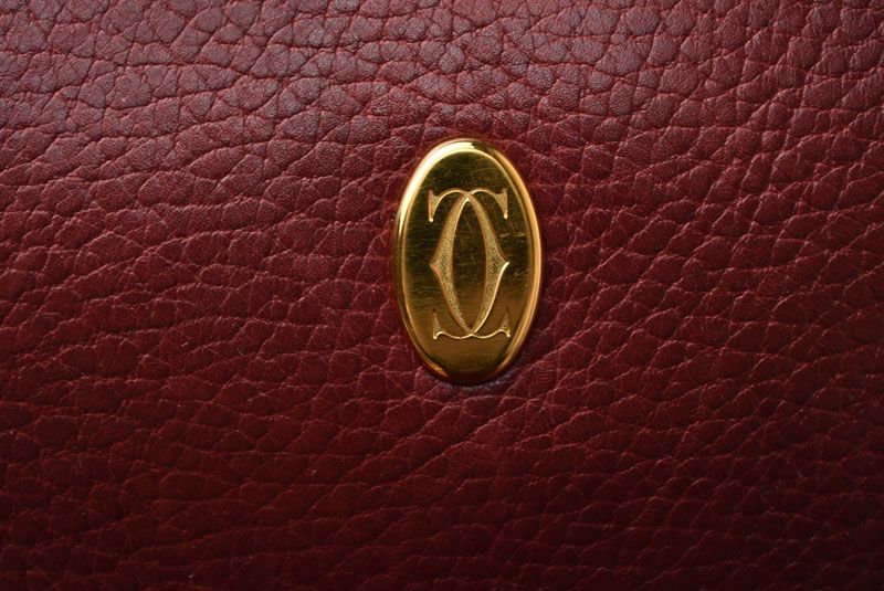 Cartier Shoulder Bag Crossbody 2way Must Line Cartier Vertical Shape Bag