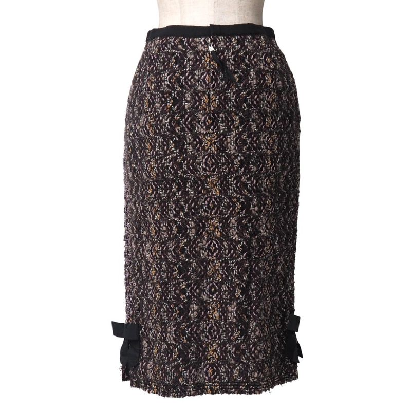 Louis Vuitton Skirt Size 36 Tweed Made In France 20251028 Ra6441