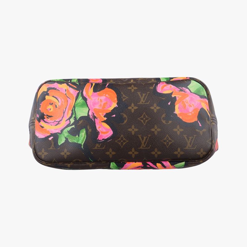 Louis Vuittonneverfull MM Monogram / Brown And Multi Monogram Rose M48613 Vi0039