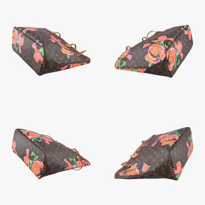 Louis Vuittonneverfull MM Monogram / Brown And Multi Monogram Rose M48613 Vi0039