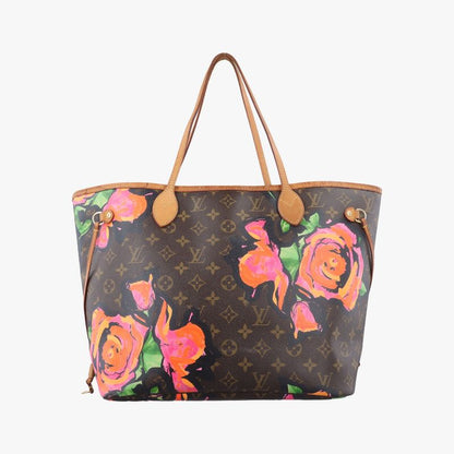 Louis Vuittonneverfull MM Monogram / Brown And Multi Monogram Rose M48613 Vi0039