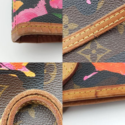 Louis Vuittonneverfull MM Monogram / Brown And Multi Monogram Rose M48613 Vi0039