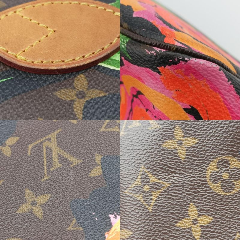 Louis Vuittonneverfull MM Monogram / Brown And Multi Monogram Rose M48613 Vi0039