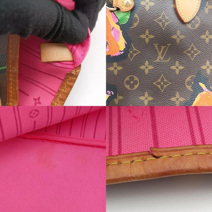 Louis Vuittonneverfull MM Monogram / Brown And Multi Monogram Rose M48613 Vi0039