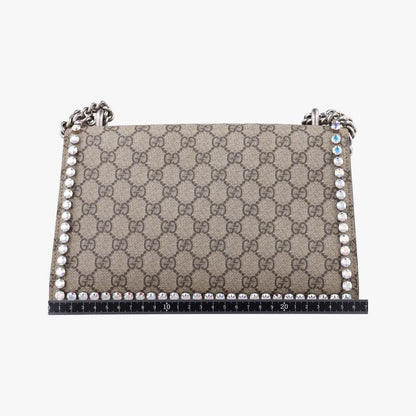 Gucci Dionysus Beige And Black PVC Coated Canvas And Suede 400249 B023458292