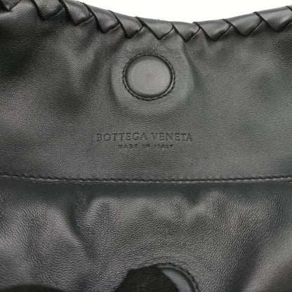 Bottega Veneta Duo Intrecciato Black Lambskin B03448063q