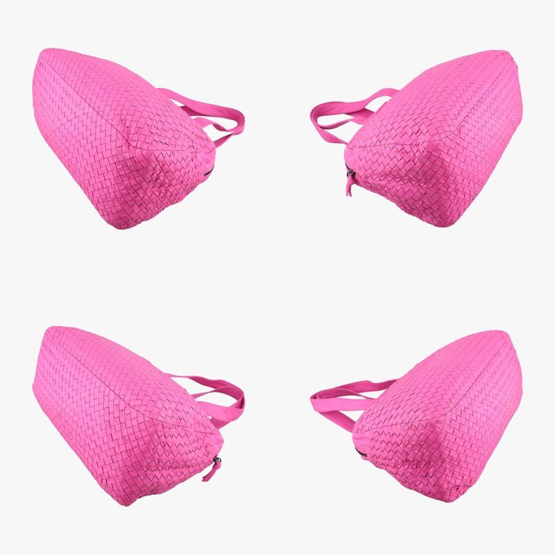 Bottega Veneta Intrecciato Pink Lambskin B01662491p