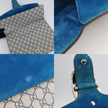 Gucci Dionysus Beige Blue And Multicolor PVC Coated Canvas 400235 I021329362