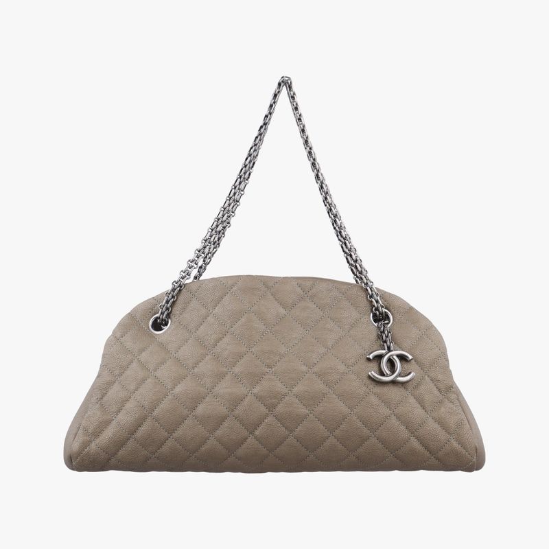 Chanel Mademoiselle Beau Ring Gold Leather A49854 14728456