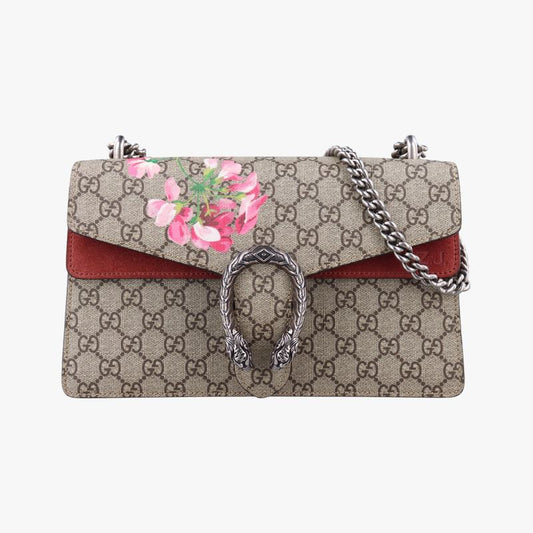 Gucci Dionysus Beige Red And Multicolor PVC Coated Canvas And Suede 400249