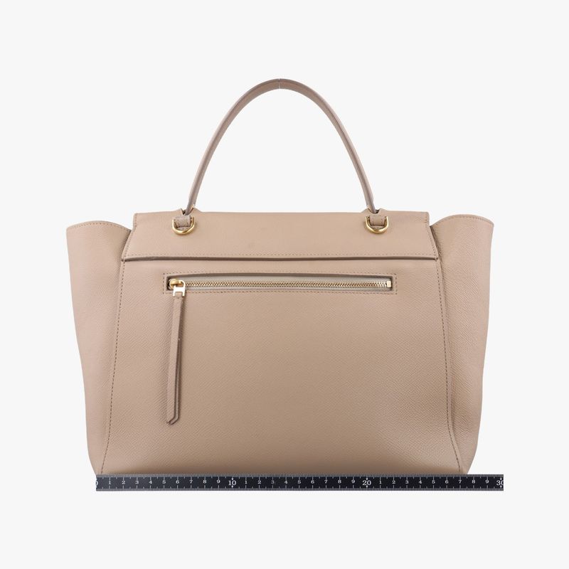 Celine Belt Bag Mini Beige Leather W-cu-3157