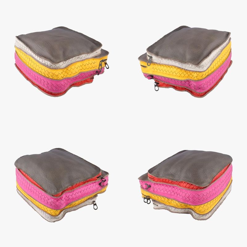 Bottega Veneta Intrecciato Multicolor Lambskin B00084843c