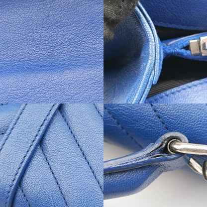 Yves Saint Laurentyves Saint Laurent College Blue Leather 392737 Cld3927370915