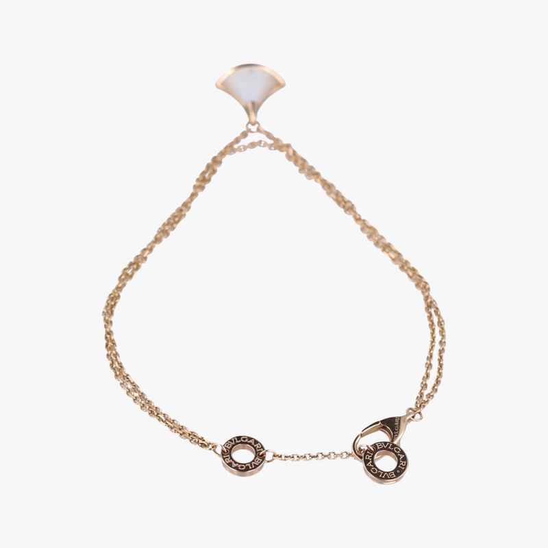 Bulgari Bvlgari Diva Dream White And Gold Au750 350585 N2t81n