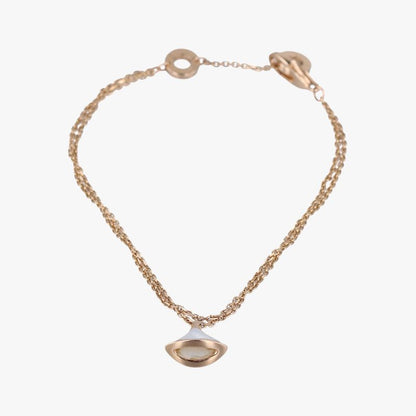 Bulgari Bvlgari Diva Dream White And Gold Au750 350585 N2t81n