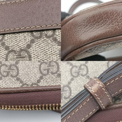 Gucci Ophidia Brown X Green X Red PVC Coated Canvas X Leather 598664