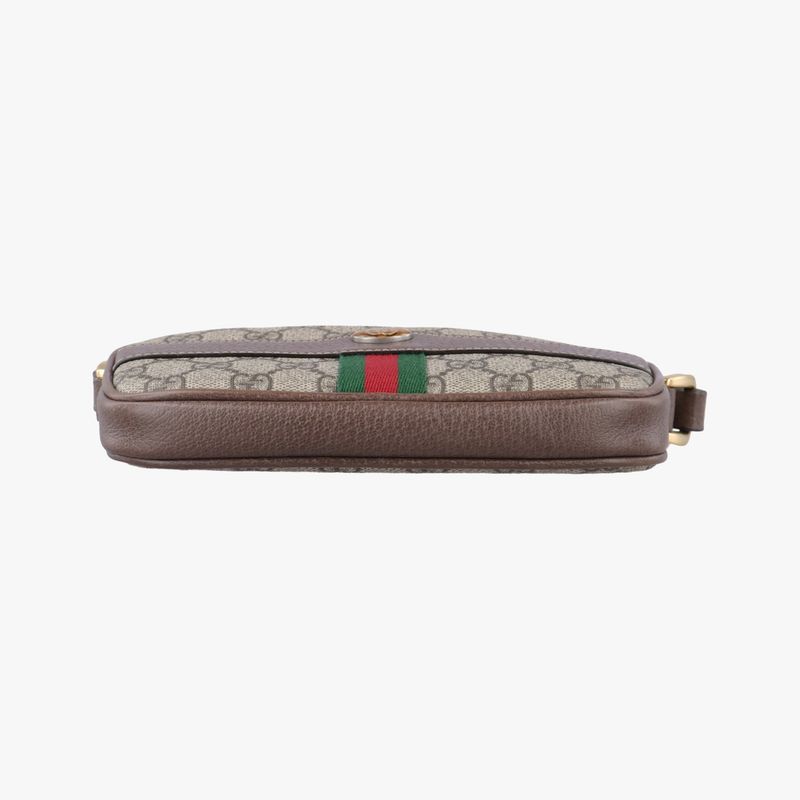 Gucci Ophidia Brown X Green X Red PVC Coated Canvas X Leather 598664