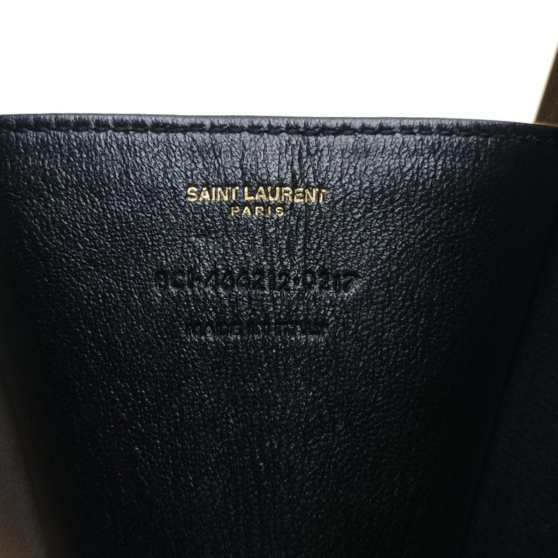 Yves Saint Laurentyves Saint Laurent Love Box Heart Shape Black Leather 466212