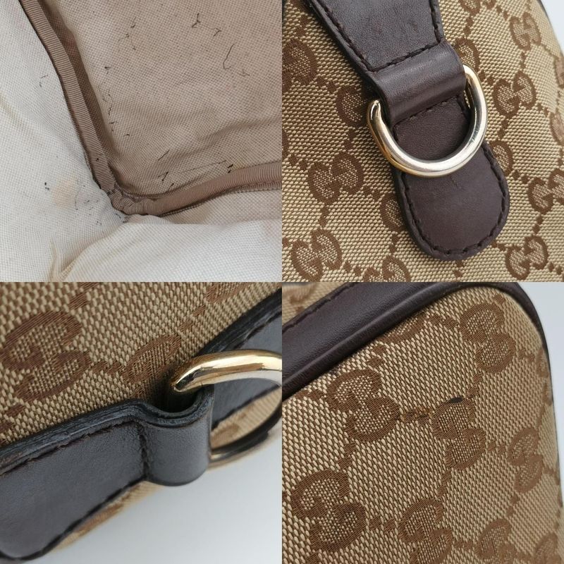 Guccisherry Line Beige X Green X Red PVC Coated Canvas 247205 F012290725